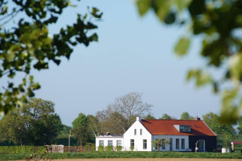 Vakantiewoning Het Olietunnetje Ovezande Bagian luar foto