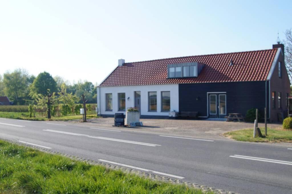 Vakantiewoning Het Olietunnetje Ovezande Bagian luar foto